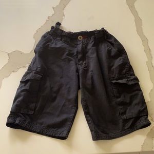 Tony Hawk Black Land Surf Water Swim Cargo Shorts size 8 in boys.